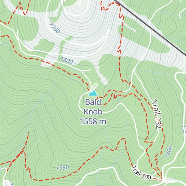 Map of Bald Knob
