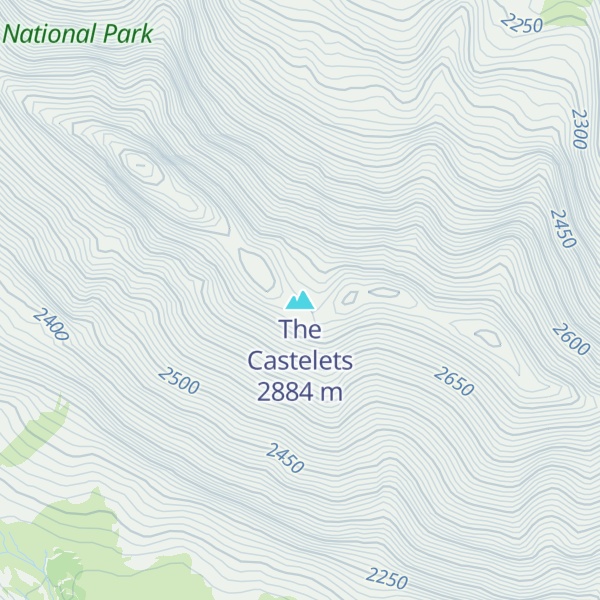 Map of The Castelets