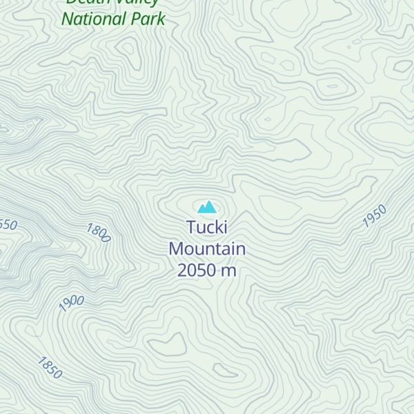 Map of Tucki Mountain