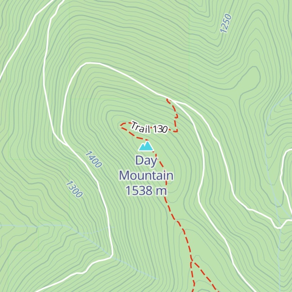 Map of Day Mountain
