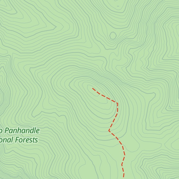 Map of Tillicum Peak
