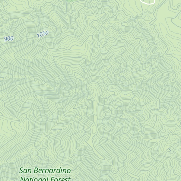 Map of Harrison Mountain