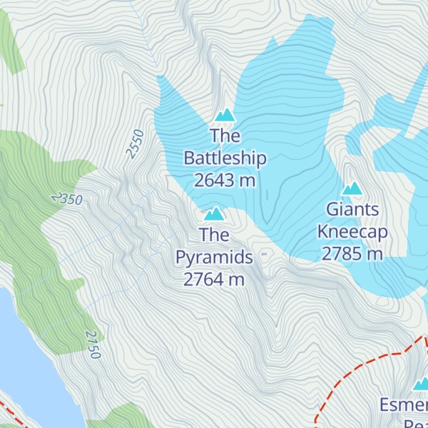 Map of The Pyramids
