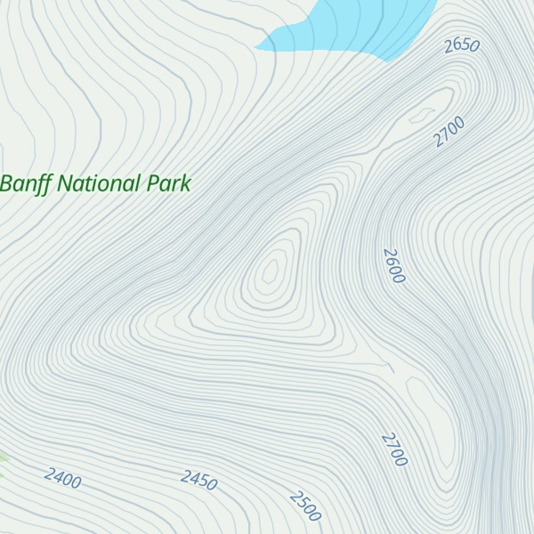 Map of Terrace Mountain