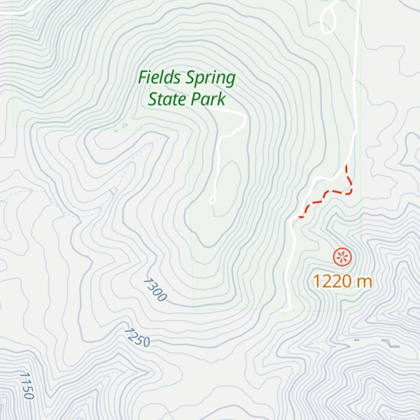 Map of Puffer Butte Hut