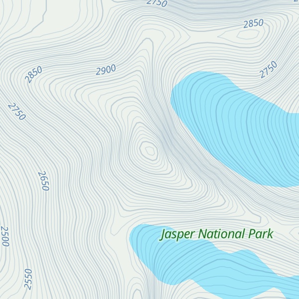 Map of Rebakah Peak