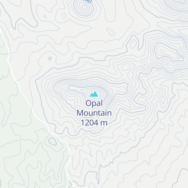 Map of Opal Mountain