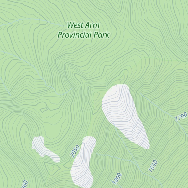 Map of Evening Ridge