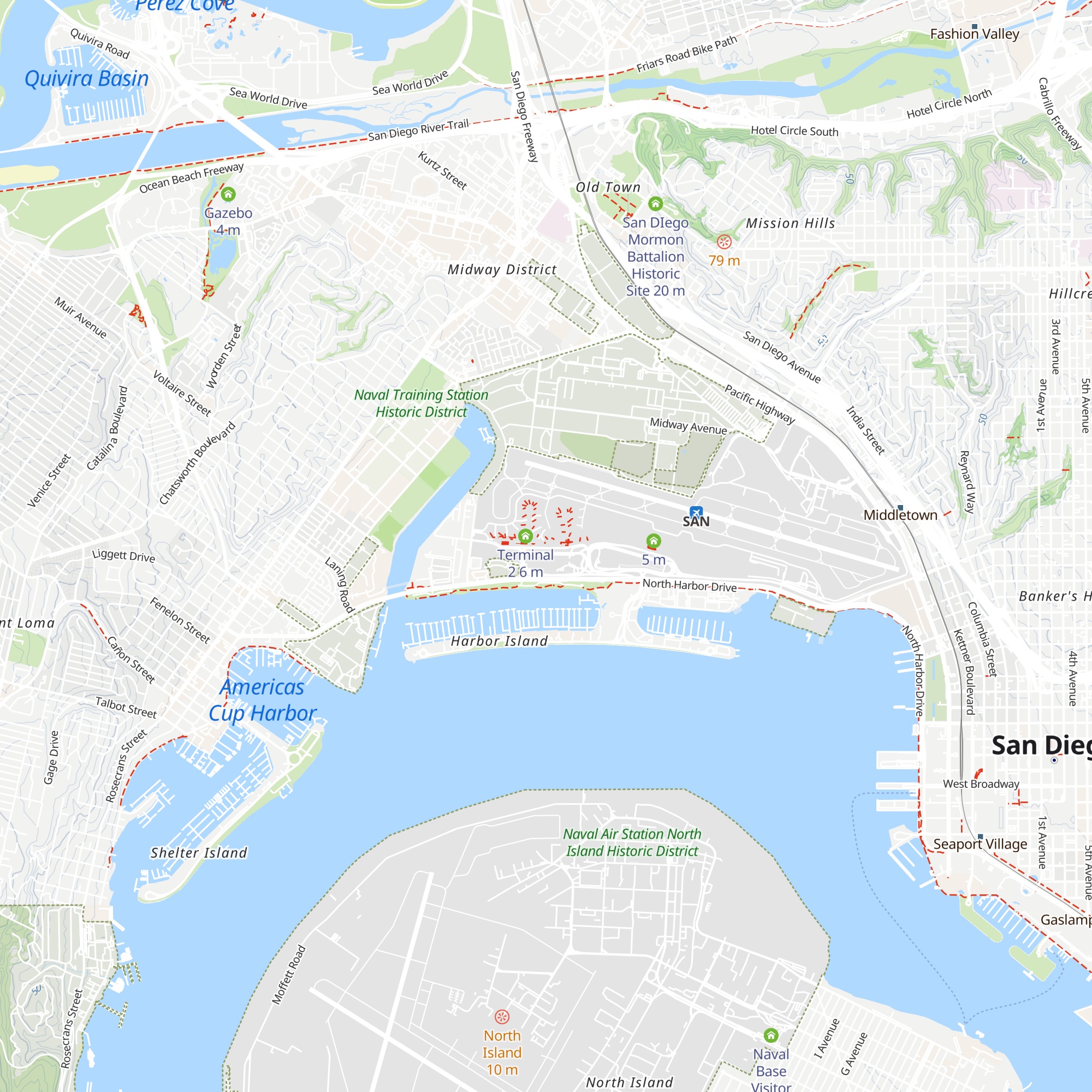 Terminal 2 map