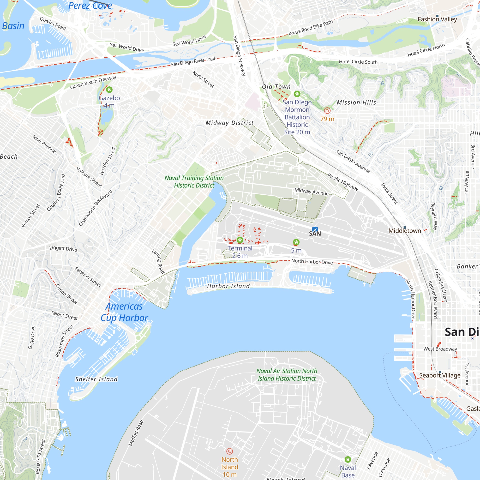Terminal 2 map