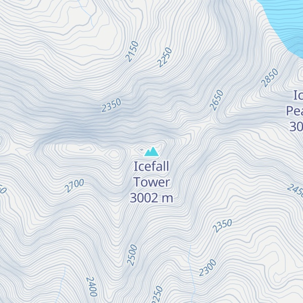 Map of Icefall Tower