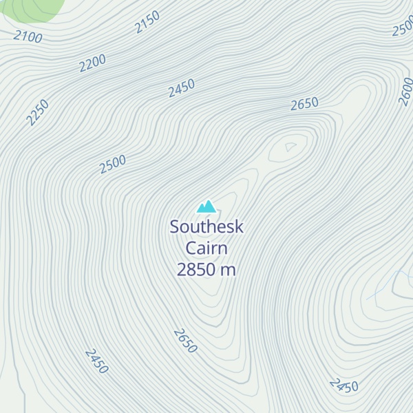 Map of Southesk Cairn