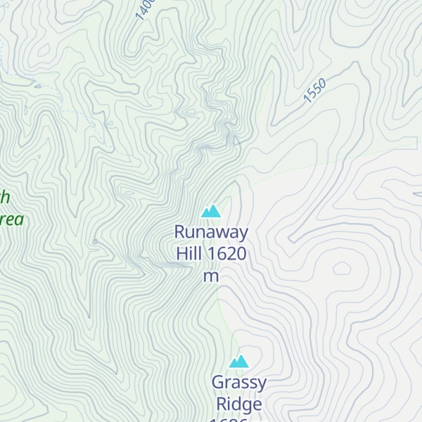 Map of Runaway Hill