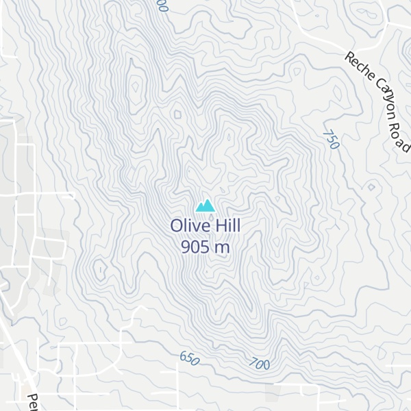 Map of Olive Hill