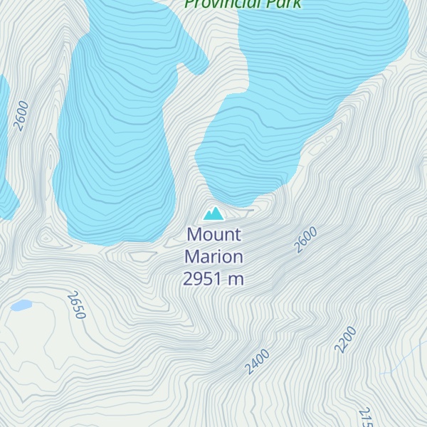 Map of Mount Marion