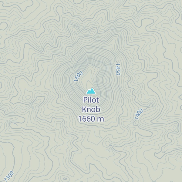 Map of Pilot Knob