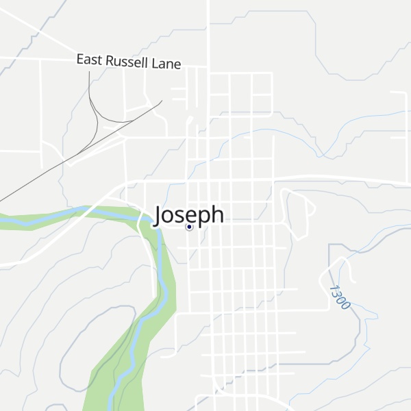 Map of Joseph Information Booth