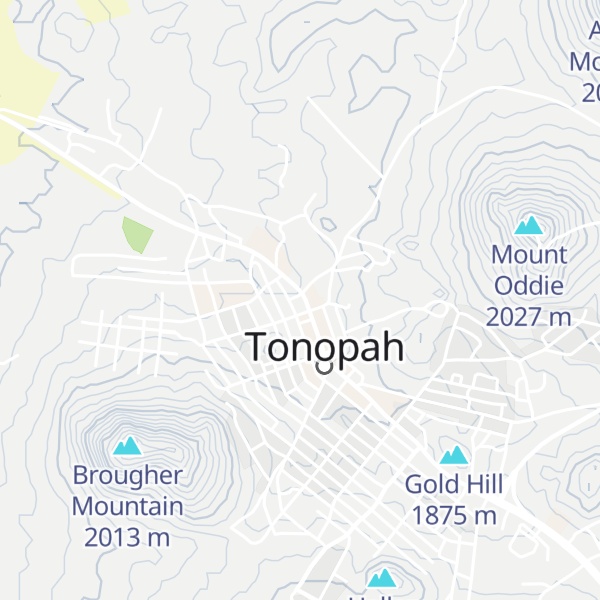Map of Tonopah Information Center