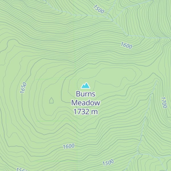 Map of Burns Meadow