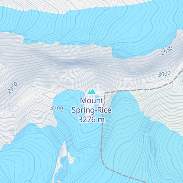 Map of Mount Spring-Rice