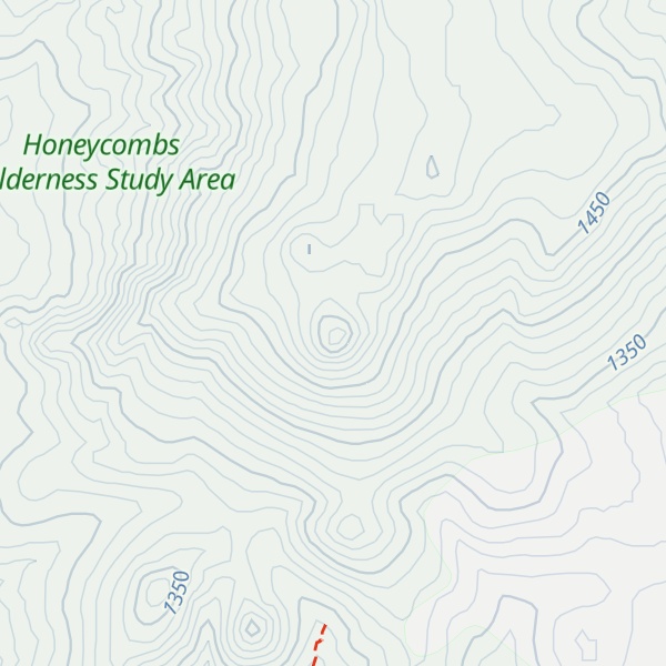Map of Sheephead Ridge