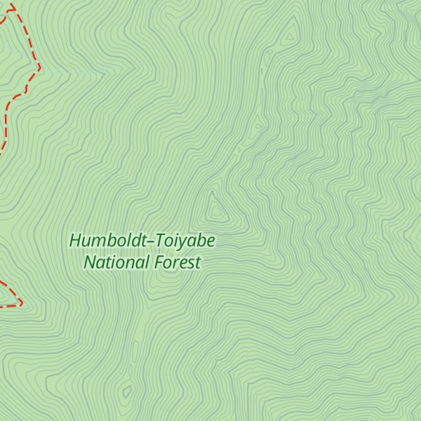 Map of French Peak