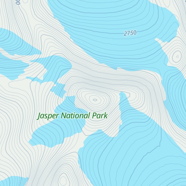 Map of Cornucopia Peak