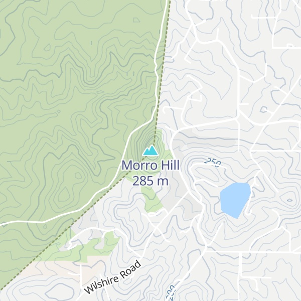 Map of Morro Hill