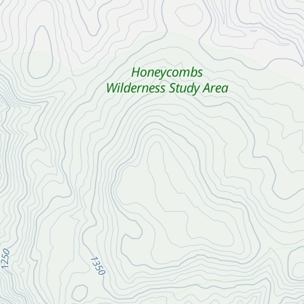 Map of Sheep Heads Mountain