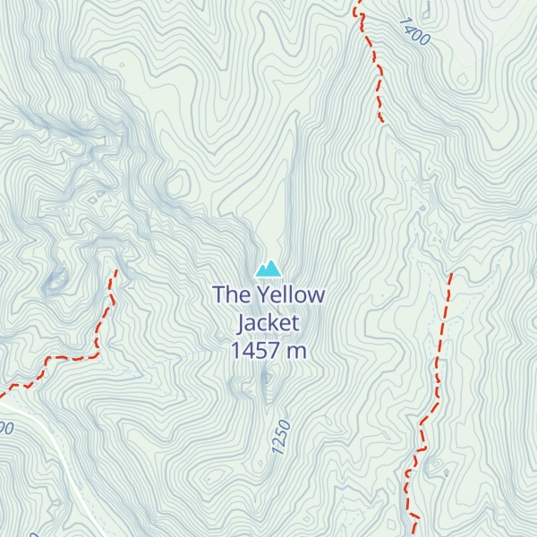 Map of The Yellow Jacket