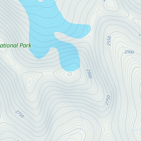 Map of Mount Balinhard