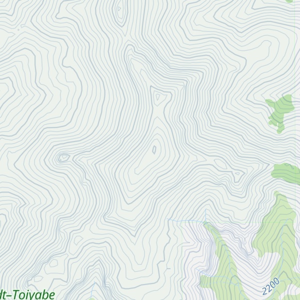Map of Capitol Peak