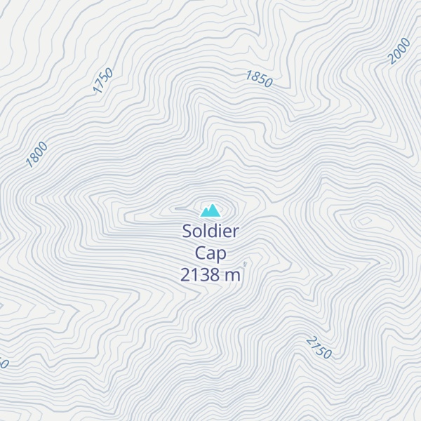 Map of Soldier Cap