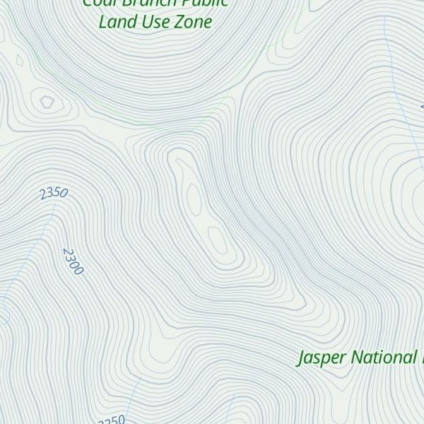 Map of Mount Cardinal