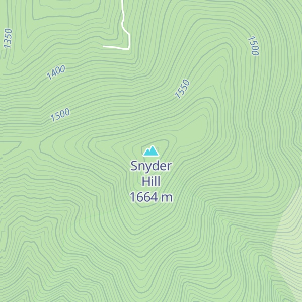 Map of Snyder Hill