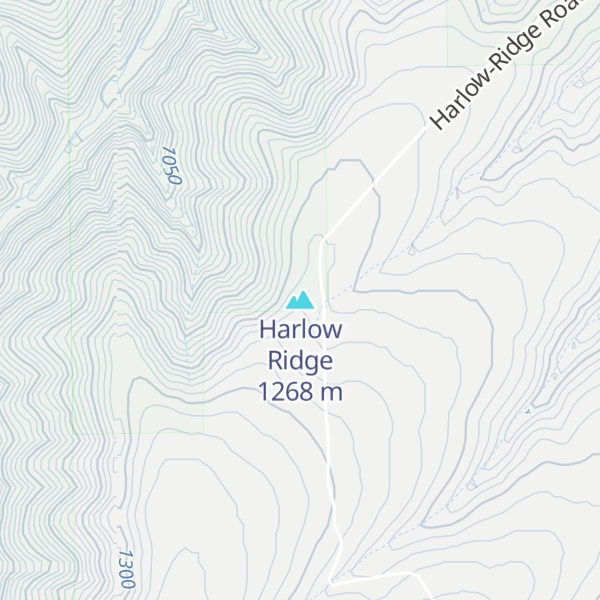 Map of Harlow Ridge