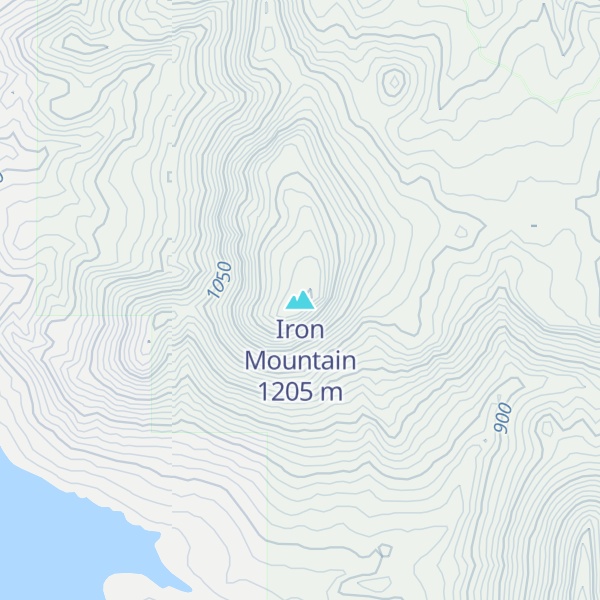 Map of Iron Mountain