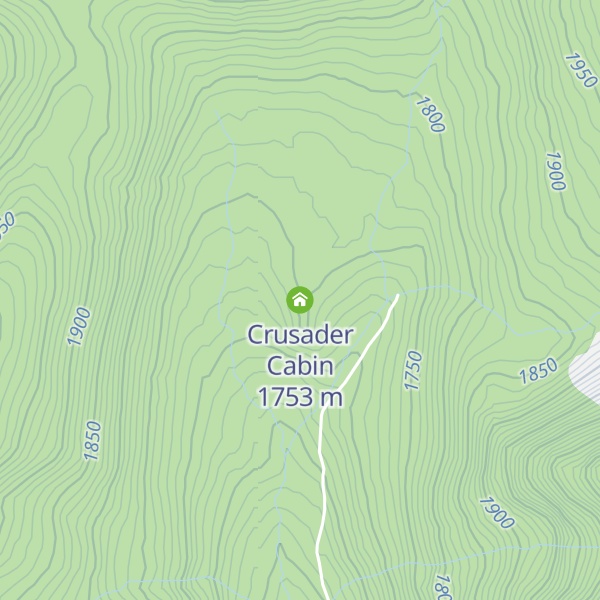 Map of Crusader Cabin