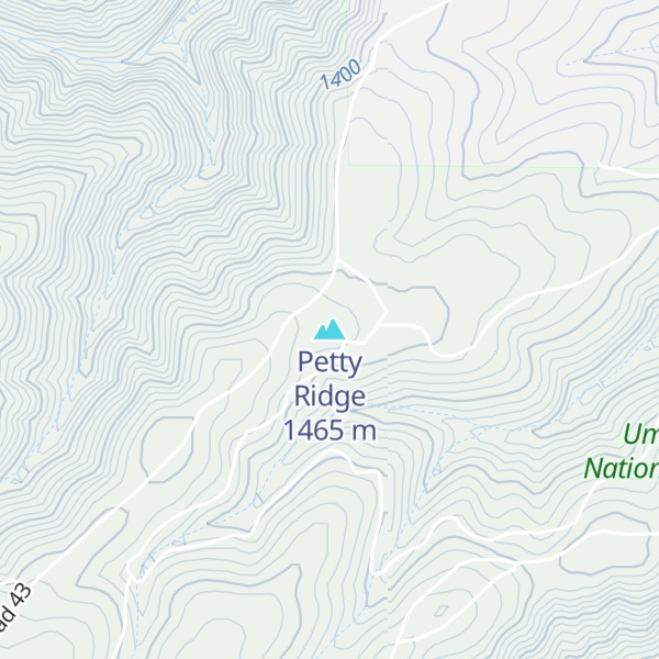 Map of Petty Ridge