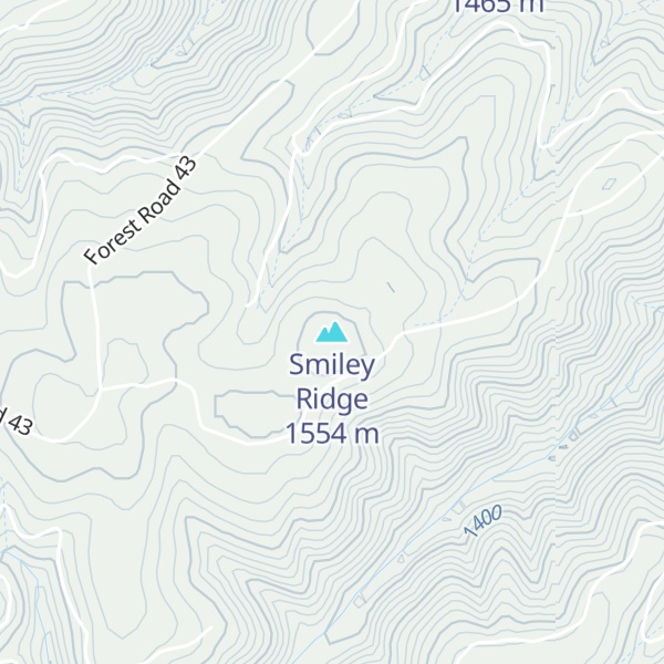 Map of Smiley Ridge