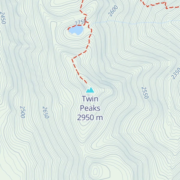 Map of Twin Peaks