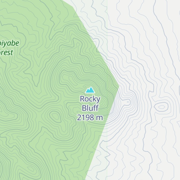 Map of Rocky Bluff