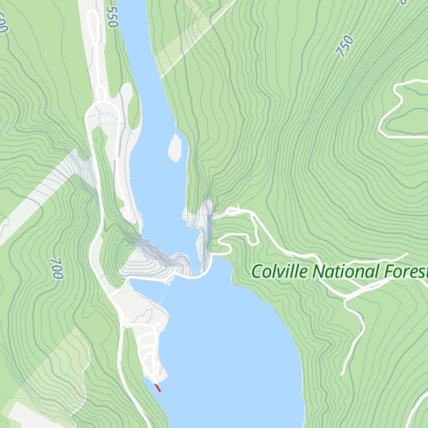 Map of The Vista House