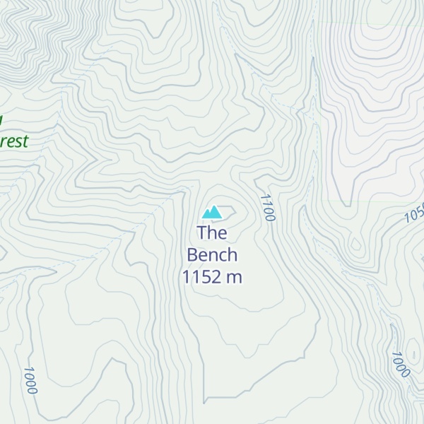 Map of The Bench