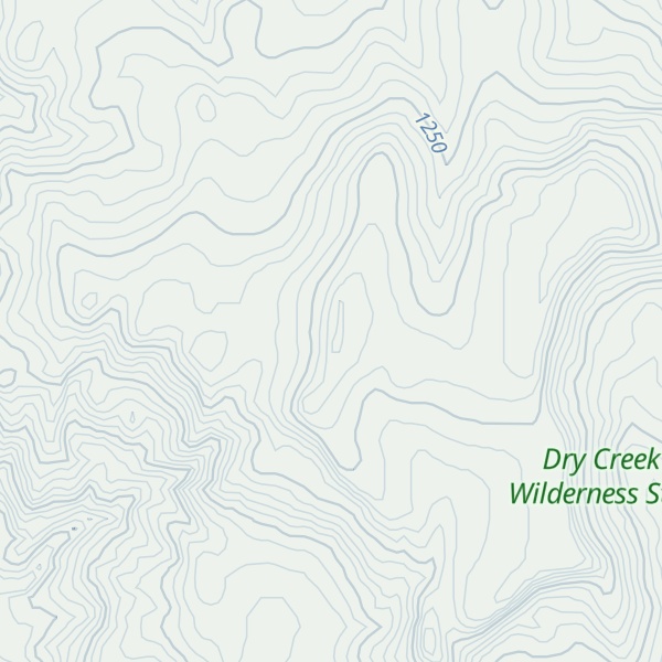 Map of South Table Mountain