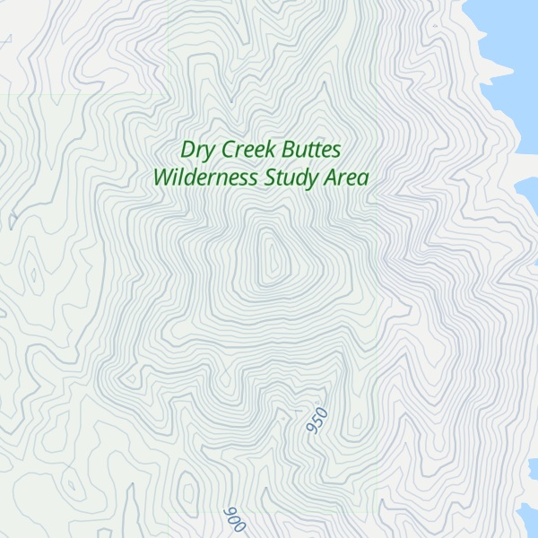 Map of Nannys Nipple