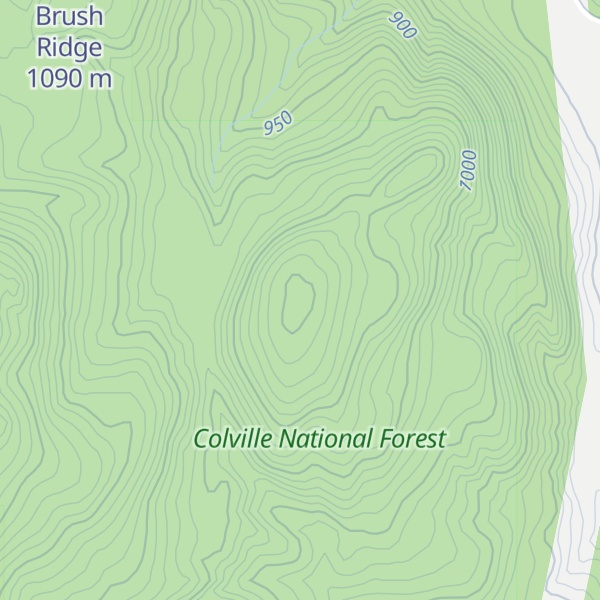 Map of Horsefly Hill