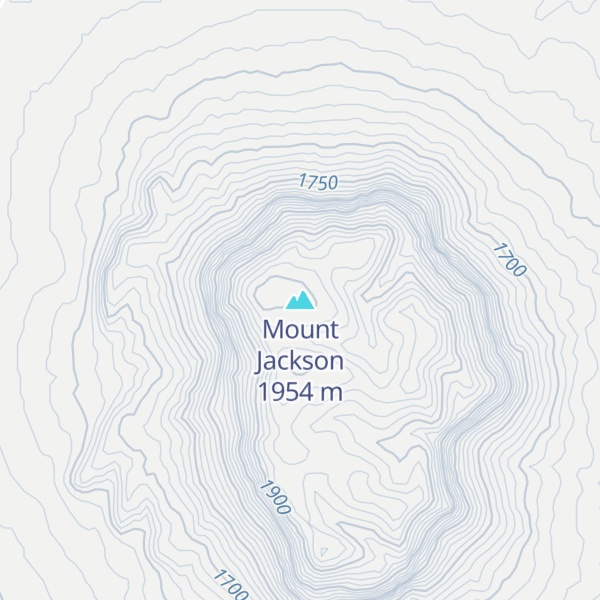 Map of Mount Jackson