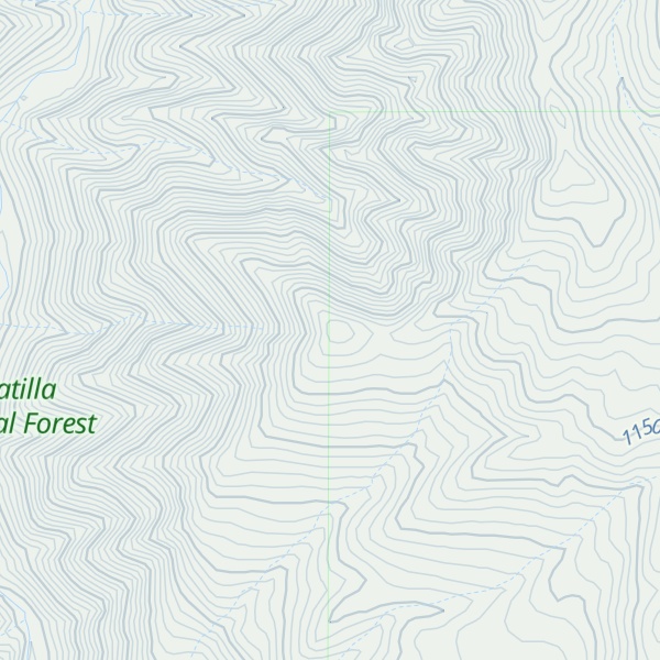 Map of Tamarack Butte