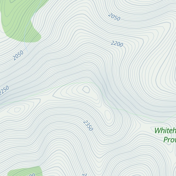 Map of Leyland Mountain